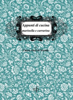 Cover Appunti di cucina marinella e carrarina