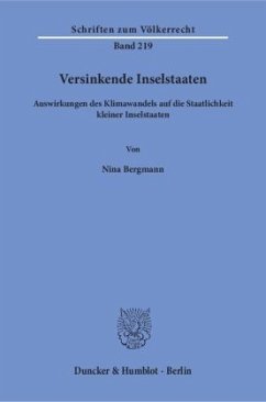 Versinkende Inselstaaten - Bergmann, Nina