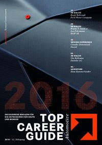 Top Career Guide Automotive 2016