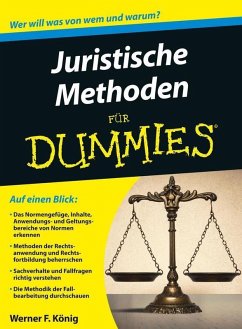 Cover Juristische Methoden für Dummies (eBook, ePUB)