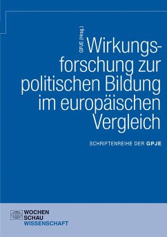 Cover Wirkungsforschung zur politischen Bildung im europäischen Vergleich (eBook, PDF)