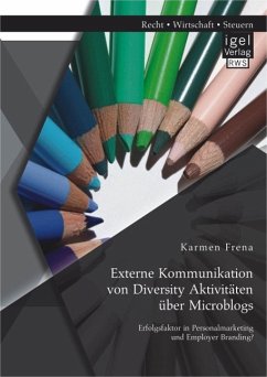 Externe Kommunikation von Diversity Aktivitäten über Microblogs: Erfolgsfaktor in Personalmarketing und Employer Branding? (eBook, PDF) - Frena, Karmen