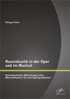 Raumakustik in der Oper und im Musical: Raumakustische Optimierung eines Musicaltheaters für eine Opernproduktion (eBook, PDF) - Polzin, Philipp