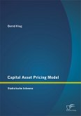 Capital Asset Pricing Model: Statistische Inferenz (eBook, PDF)