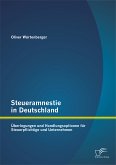 Steueramnestie in Deutschland: Überlegungen und Handlungsoptionen für Steuerpflichtige und Unternehmen (eBook, PDF)