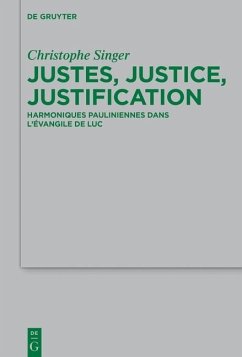 Cover Justes, justice, justification (eBook, PDF)