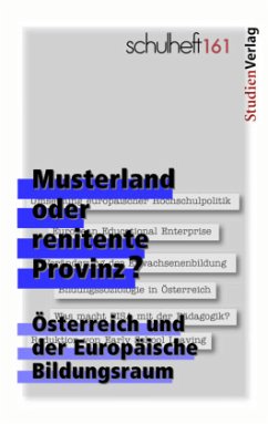 Cover Musterland oder renitente Provinz? Österreich und der Europäische Bildungsraum