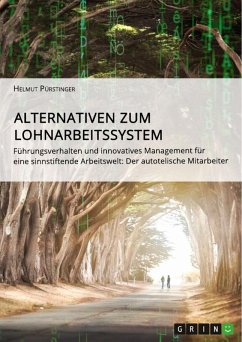 Alternativen zum Lohnarbeitssystem. Führungsverhalten und innovatives Management für eine sinnstiftende Arbeitswelt (eBook, ePUB) - Pürstinger, Helmut