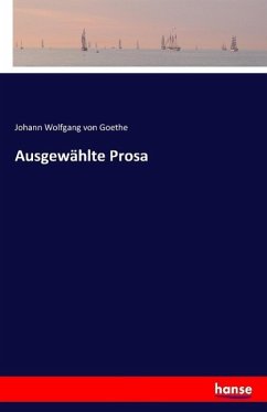 Cover Ausgewählte Prosa