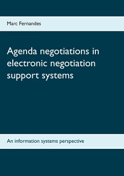 Agenda negotiations in electronic negotiation support systems - Fernandes, Marc