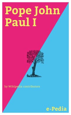 Cover e-Pedia: Pope John Paul I (eBook, ePUB)