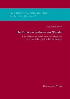 Cover Die Parteien Serbiens im Wandel (eBook, PDF)