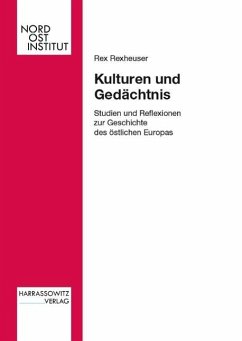 Kulturen und Gedächtnis (eBook, PDF) - Rexheuser, Rex