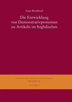 Cover Die Entwicklung von Demonstrativpronomen zu Artikeln im Soghdischen (eBook, PDF)