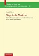 Wege in die Moderne (eBook, PDF) - Bild 1