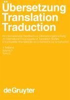 Cover Übersetzung - Translation - Traduction. 3. Teilband (eBook, PDF)
