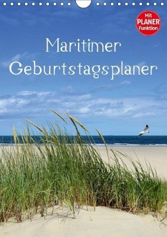 Maritimer Geburtstagsplaner (Wandkalender immerwährend DIN A4 hoch) - Herppich, Susanne