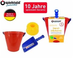 Spielstabil 7504 - Sandbäckerei, 3-teilig, Sandspielzeug