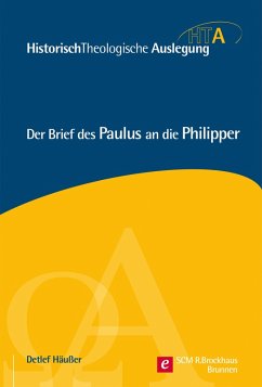 Der Brief des Paulus an die Philipper (eBook, PDF) - Häußer, Detlef