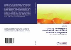 Glossary for Morgan¿s International Construction Contract Management