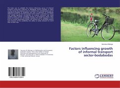 Factors influencing growth of informal transport sector-bodabodas - Gitonga, Veronica