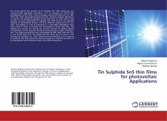 Tin Sulphide SnS thin films for photovoltaic Applications - Reghima, Meriem;Turki-Kamoun, Najoua;Amlouk, Mosbah