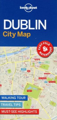 Lonely Planet Dublin City Map