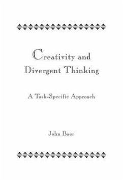 Creativity and Divergent Thinking - Baer, John
