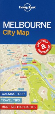 Lonely Planet Melbourne City Map - Lonely Planet