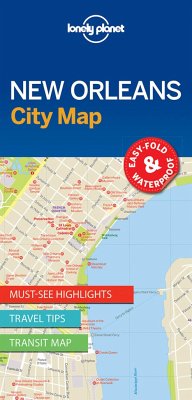 Lonely Planet New Orleans City Map - Lonely Planet