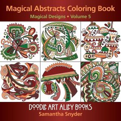 Magical Abstracts Coloring Book - Snyder, Samantha