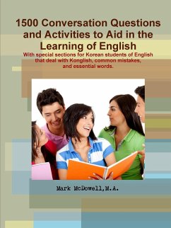 Conversations Questions and Activities to Aid in the Learning of English - McDowell, Mark