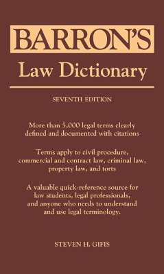 Law Dictionary - Gifis, Steven H