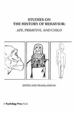 Studies on the History of Behavior - Vygotsky, L S; Luria, A R; Knox, Jane E