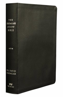 The Jeremiah Study Bible, Niv: (Black W/ Burnished Edges) Leatherluxe(r) with Thumb Index - Jeremiah, David