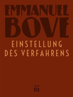 Einstellung des Verfahrens (eBook, ePUB) - Bove, Emmanuel
