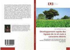 Développement rapide des lignées de riz et maïs à caractères désirés - Andrianjaka Ranorosoa, Alice