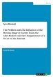 The Problem with the Influence of the... - Bild 1