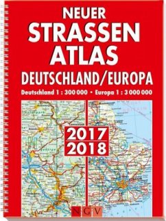 Neuer Straßenatlas Deutschland/Europa 2017/2018