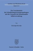 Die Vereinbarkeit der Schuldenbegrenzungsregelungen mit der Garantie der kommunalen Selbstverwaltung