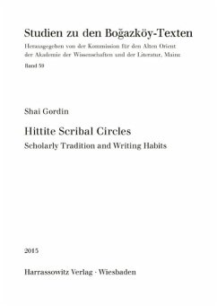 Hittite Scribal Circles (eBook, PDF) - Gordin, Shai