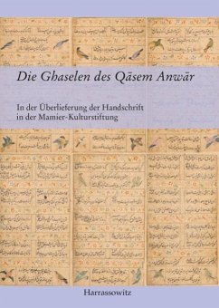 Cover Die Ghaselen des Qasem Anwar (eBook, PDF)
