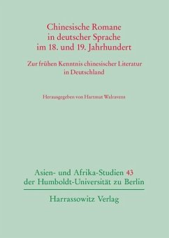 Chinesische Romane in deutscher Sprache im 18. und 19. Jahrhundert (eBook, PDF)