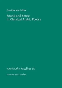 Sound and Sense in Classical Arabic Poetry (eBook, PDF) - van Gelder, Geert Jan