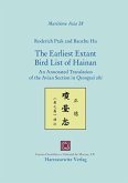 The Earliest Extant Bird List of Hainan (eBook, PDF)