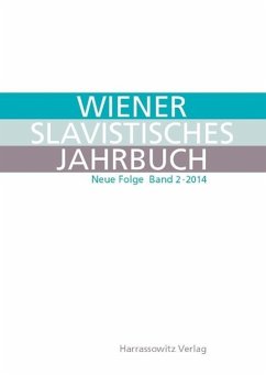 Cover Wiener Slavistisches Jahrbuch. Neue Folge 2 (2014) (eBook, PDF)