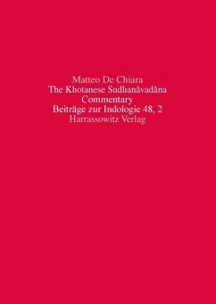 The Khotanese Sudhanavadana (eBook, PDF) - de Chiara, Matteo