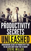 Productivity Secrets Unleashed : Underground Secrets of Productivity That The Big Guys Don't Want You To Know (eBook, ePUB)