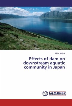 Effects of dam on downstream aquatic community in Japan