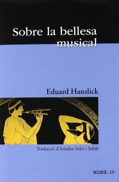 Sobre la bellesa musical - Hanslick, Eduard